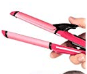 Buyerzone 2 in 1 Hair Straightener and Plus Curler with ceramic plate
