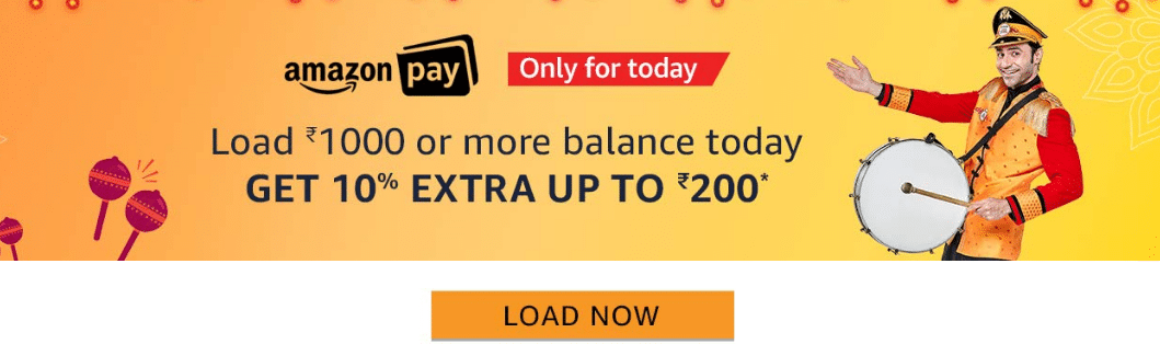 Amazon Pay Balance Add money offer