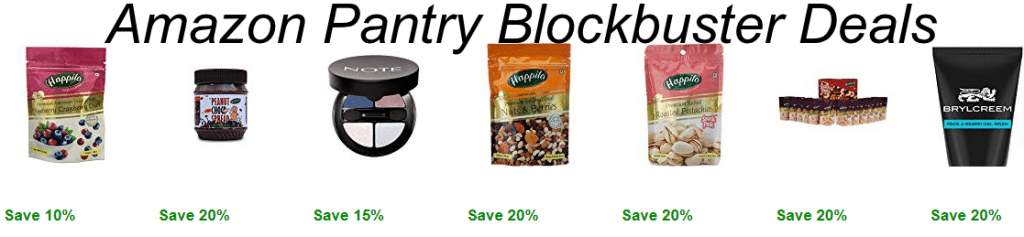 Amazon Pantry Blockbuster deals