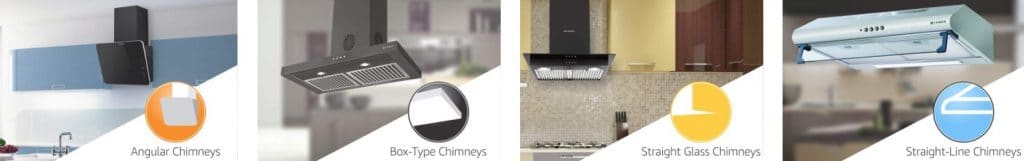 Types of Kitchen Chimneys