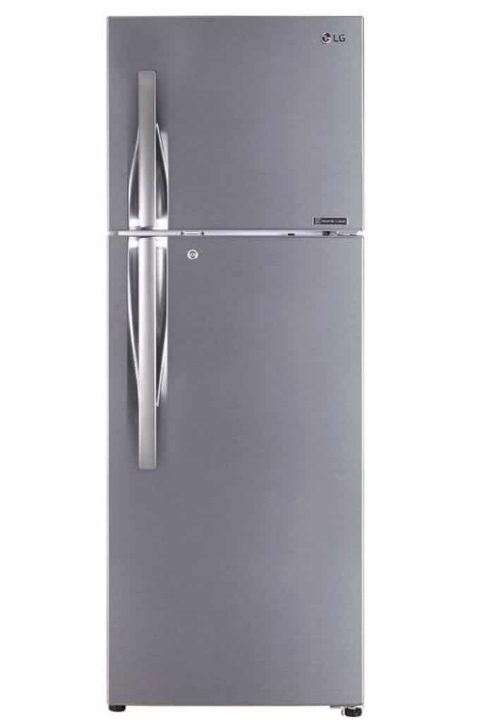  LG 335 L 4 Star Inverter Frost-Free Double-Door Refrigerator 