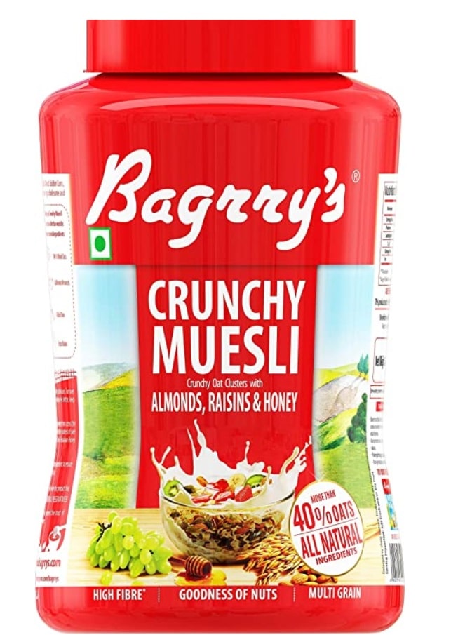 Bagrry's Crunchy Muesli Oat Clusters  