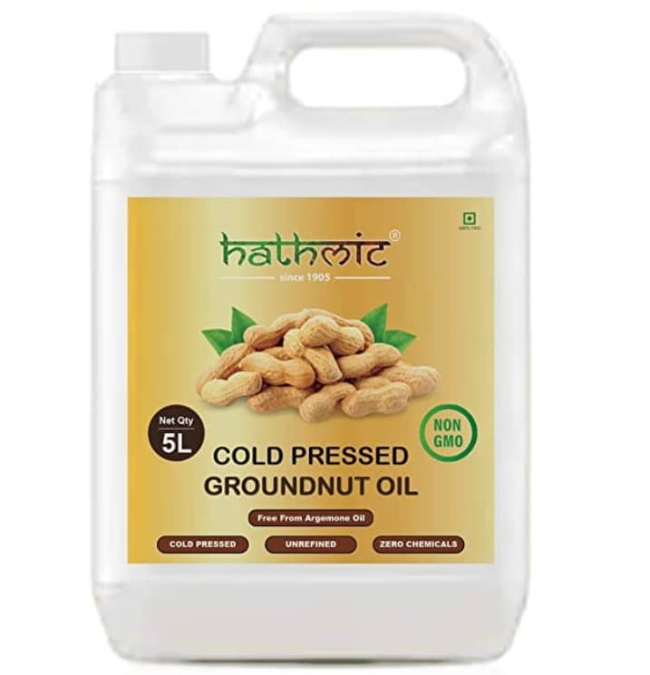 Hathmic Cold Pressed Groundnut Oil