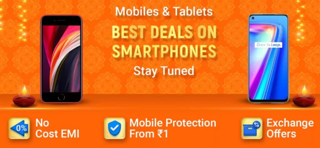 Flipkart Diwali Offers on Mobiles