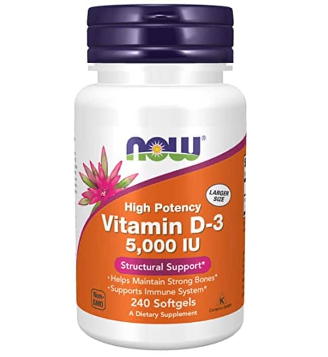 Now Foods Vitamin D3