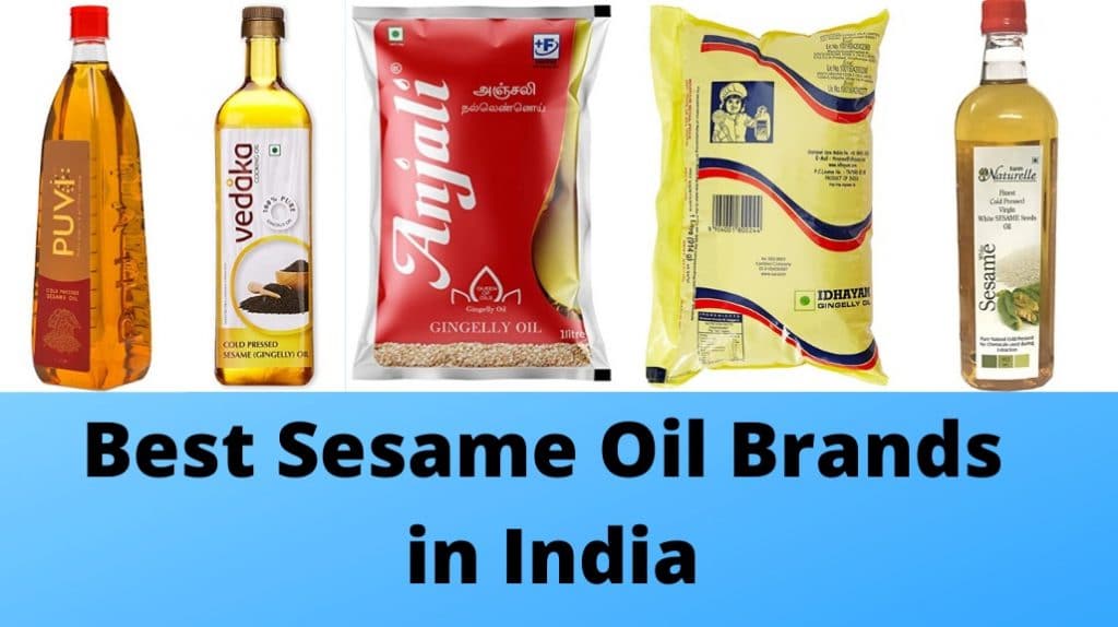 Best Sesame Oil Brands in India (Gingelly Oil)