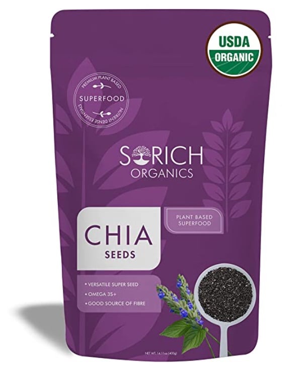 Sorich Organics USDA Certified Chia Seeds 