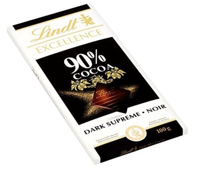 Lindt Excellence 90% Cocoa Supreme Noir Dark Chocolate