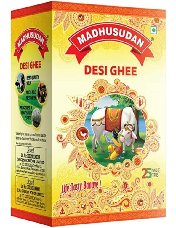 Madhusudan Pure Vegetarian Desi Ghee