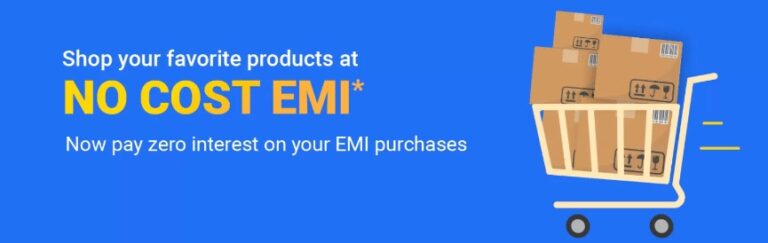 No Cost EMI on Amazon Sale