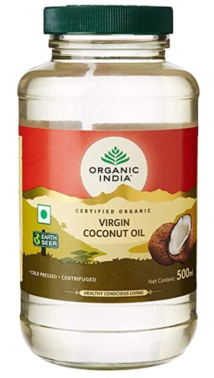 ORGANIC INDIA Cold Pressed Virgin Coconut Oil