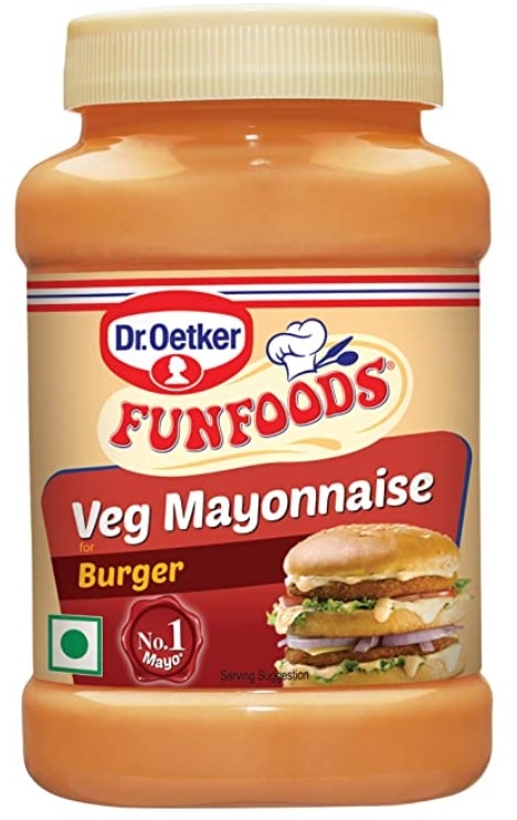 Funfoods Burger Veg Mayonnaise