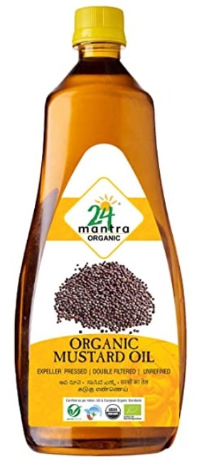 24 Mantra Organic Pressed Mustard Oil