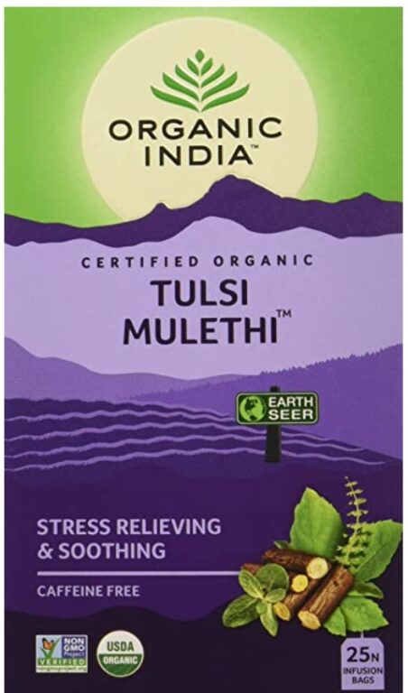 Organic India Tulsi Mulethi Tea 