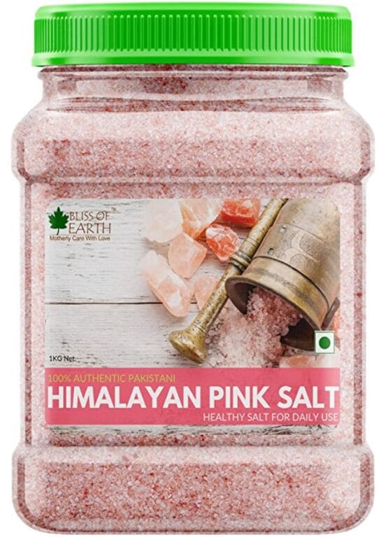 Bliss of Earth Pure Pakistani Himalayan Pink Salt 
