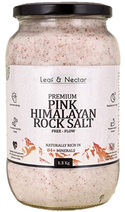 Leaf & Nectar Pink Himalayan Rock Salt