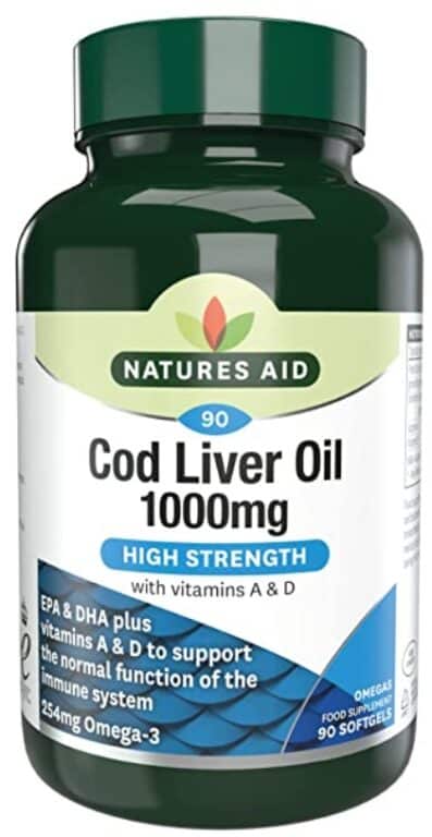 Natures Aid High Strength Cod Liver Oil