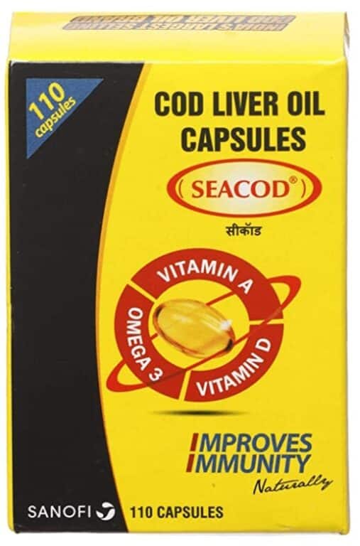 SeaCod Cod Liver Oil Capsules